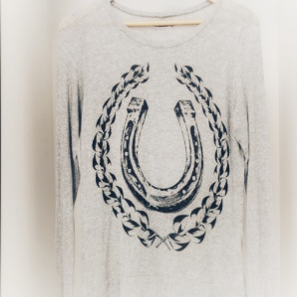 lauren moshi • long sleeve top light sweat…